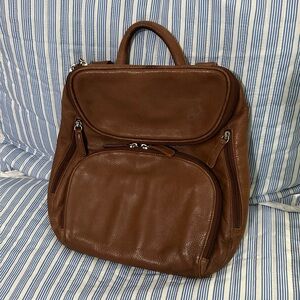 Osgoode Marley Leather Backpack ~ Brown ~ GUC